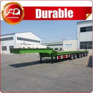  6 Axle 100 Ton Lowbed Semi Trailer