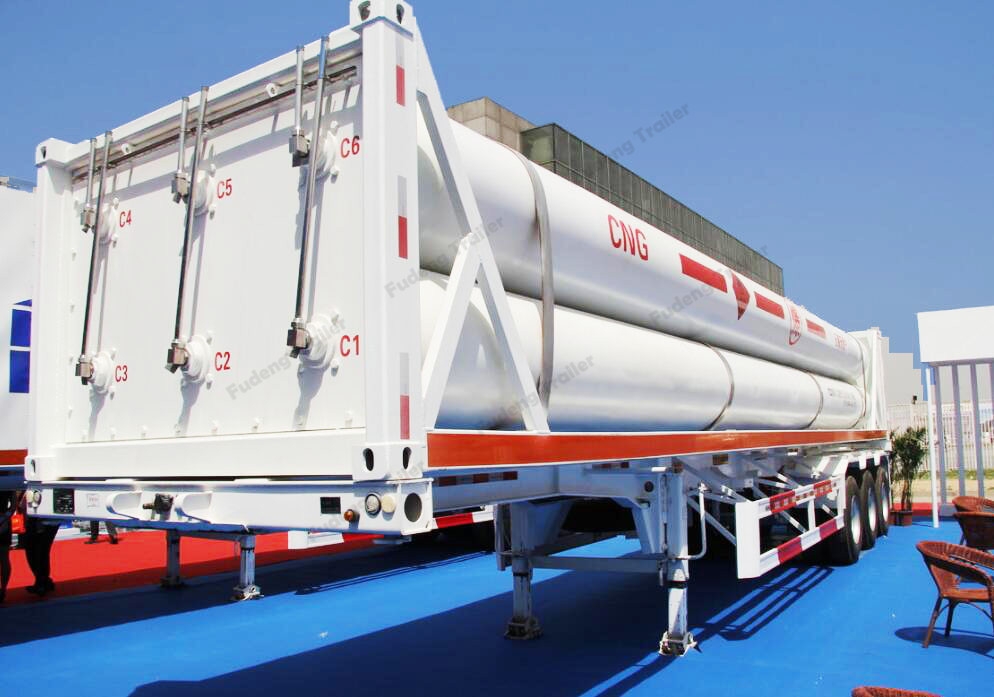 CNG tube Skid container trailer