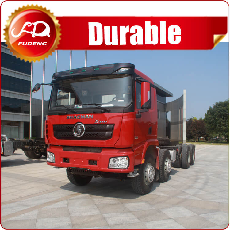SHACMAN High Quality X3000 8×4 Chassis Truck 380HP
