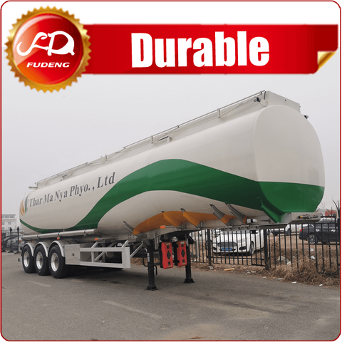 45000 Liters Aluminum Alloy Fuel Tanker Trailer