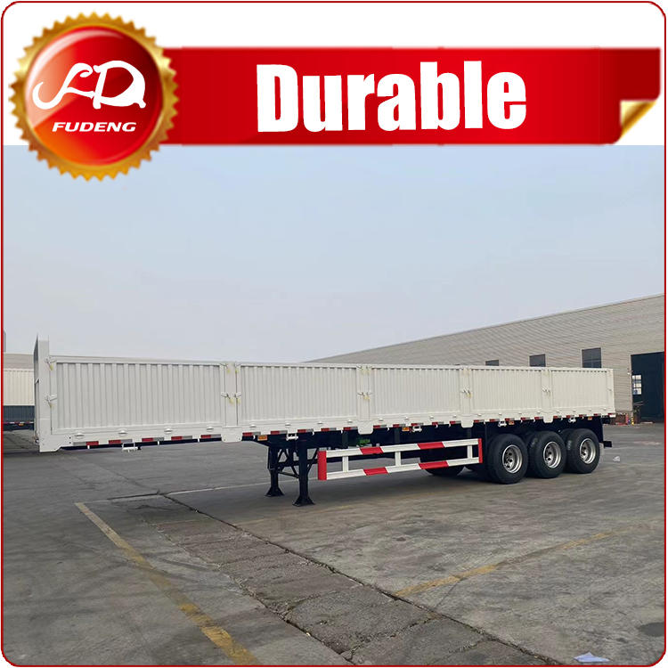 China Supplier Semi Trailer With Side Wall