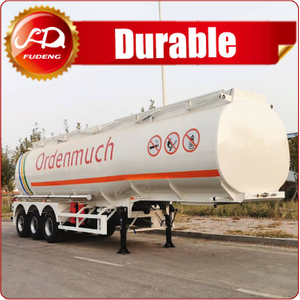 45000 Liters And 7 Compartments Fuel Tanker Trailer