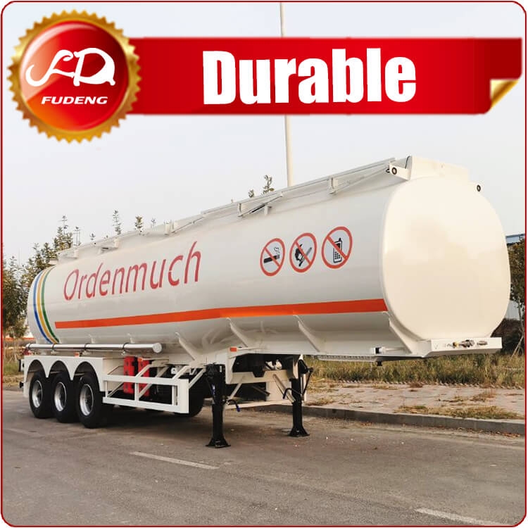 45000 Liters And 7 Compartments Fuel Tanker Trailer