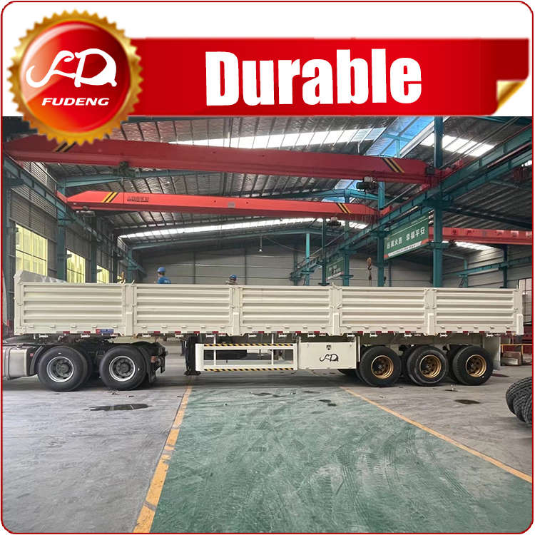 New drop side truck trailers low price
