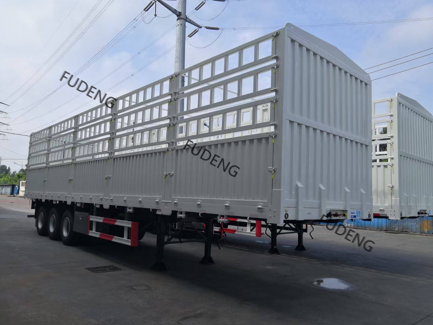 Fence cargo trailer1