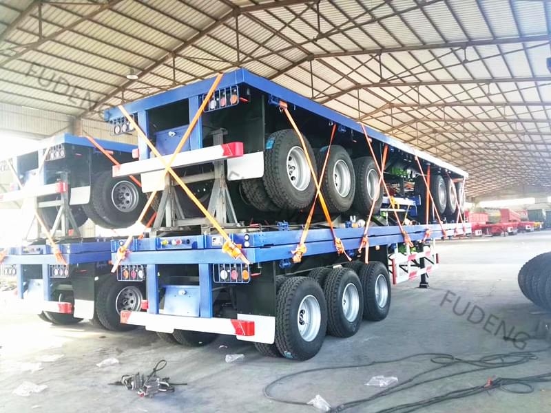 Flatbed Container Trailer Arrange Shipping