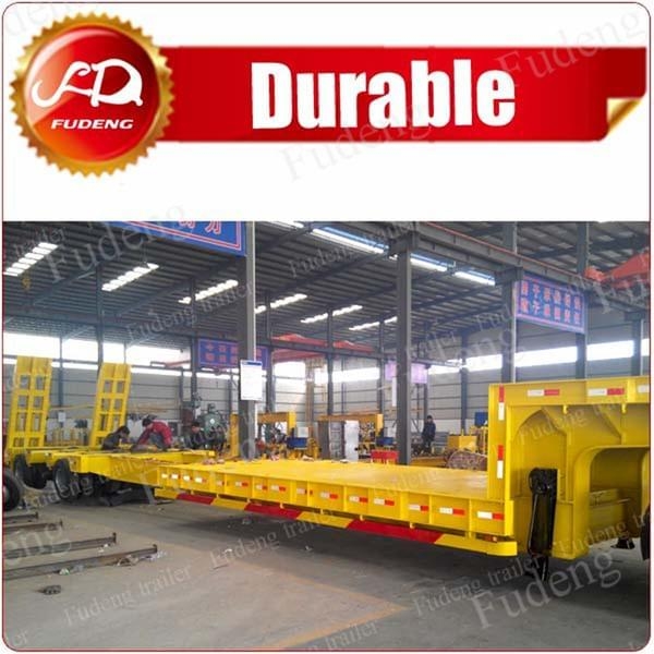 Customized Extendable Low Bed Trailer