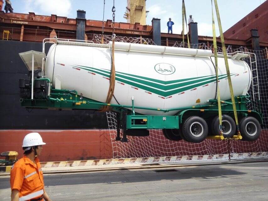 About shipping terms of tanker trailer
