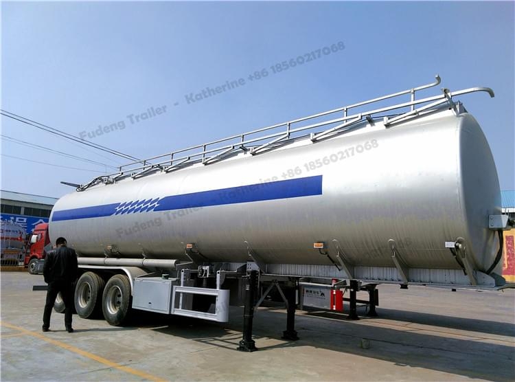New product Aluminum alloy Fuel tank trailer