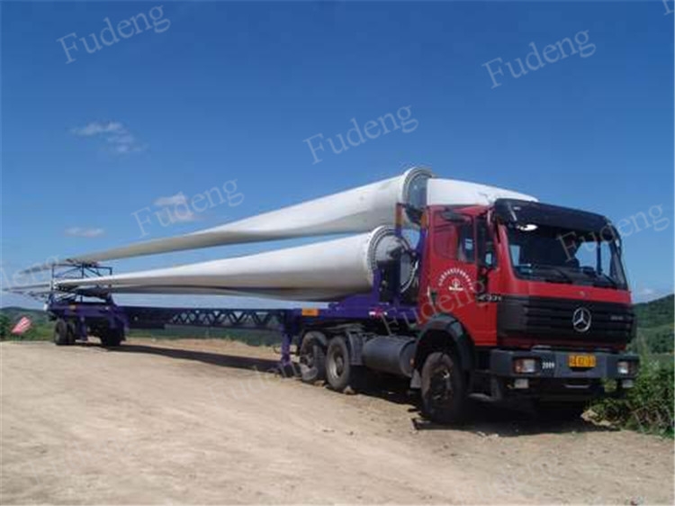 Customized Extendable Low Bed Trailer