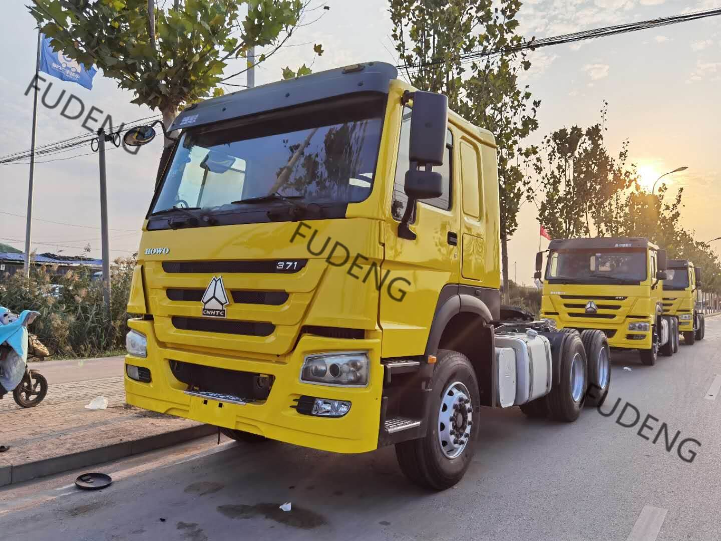 SINOTRUK HOWO used truck tractor arrange sea shipping