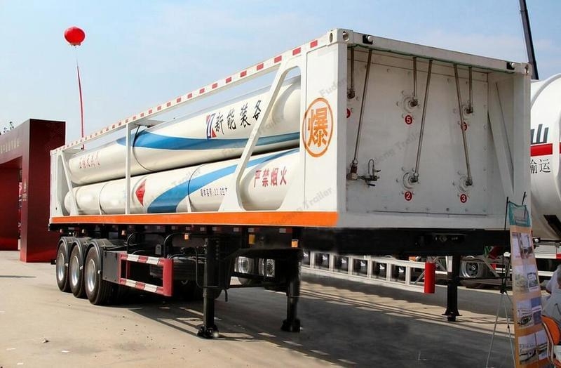 China Transport Cng Tube Tank Trailer