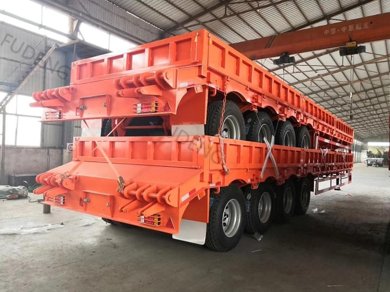 What's reason Fudeng low bed trailer is hot sale in Africa?