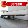 4 Axles Flatbed Semi Trailer