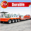 Detachable Gooseneck Low Bed Trailer