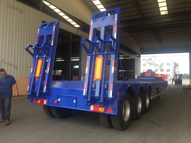 3 Axle 40 - 60 Ton Low Bed Trailer Low Loader