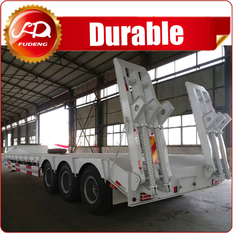 Chinese trailer 3axles 60T Lowbeds for sale