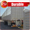 Fudeng 3 Axles 16 Meters Fence Cargo Trailer For Africa