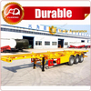 China Three Axles 45ft Container Chassis Semi Trailer For Sale