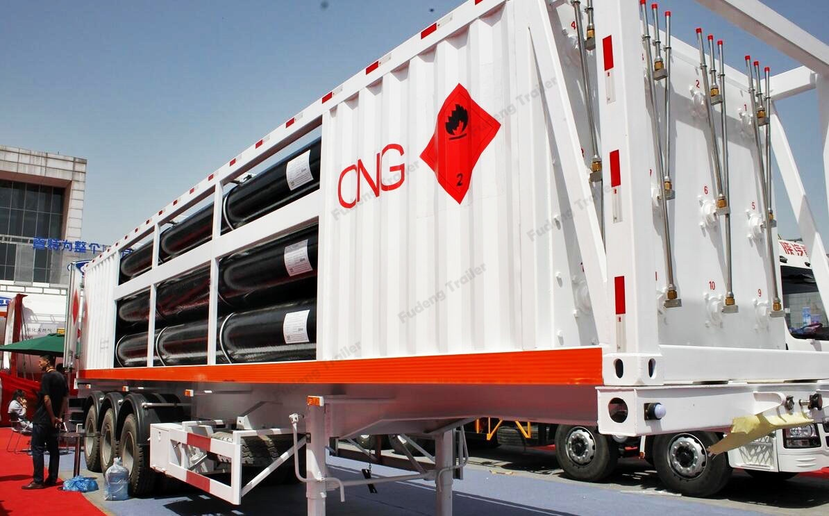 CNG tube Skid container trailer