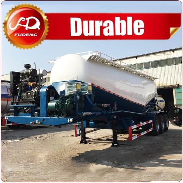 Fudeng tri axles 50 m3 bulk cement trailer for sale