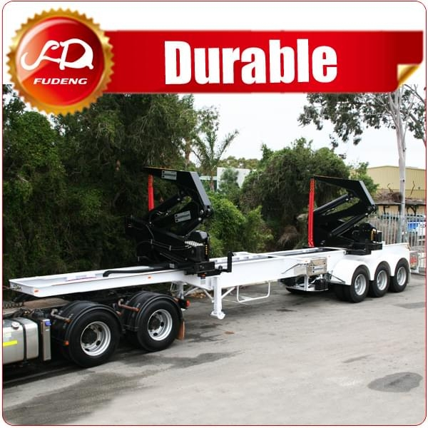 20ft 40 Ft Container Side Lifter Trailer , Box Side Loader For Sale