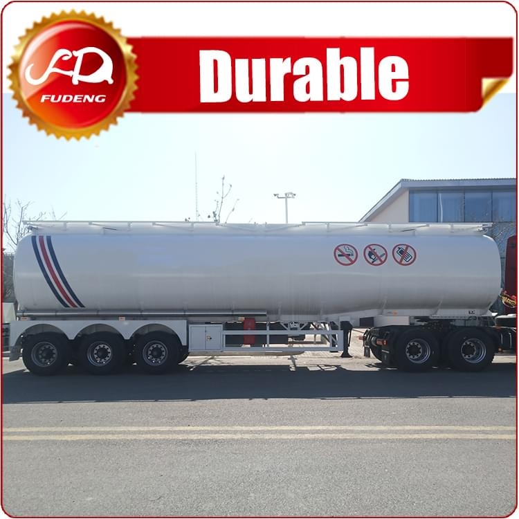 50000 Liters 5 Compartments Fuel Tank Trailer For Africa
