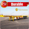 China Three Axles 45ft Container Chassis Semi Trailer For Sale