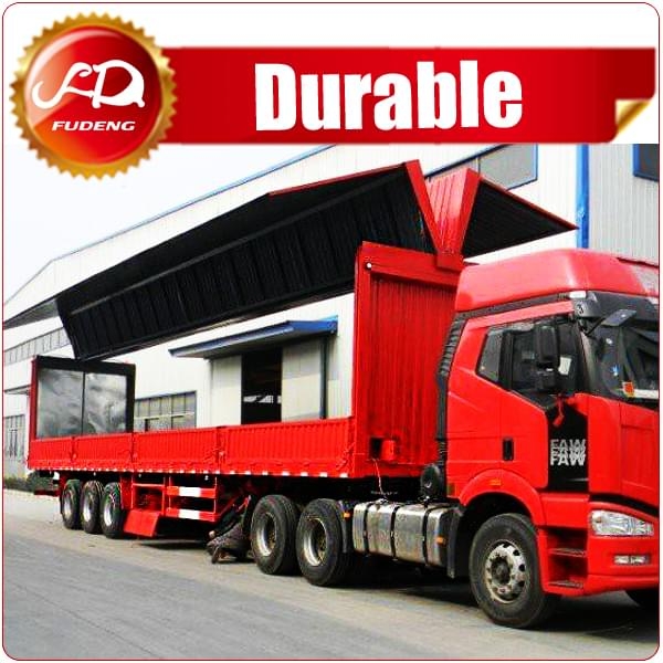 3 Axles Open Wing Van Semi Trailer