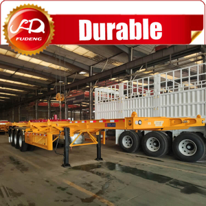 China Manufacture 40ft Container Chassis Trailer