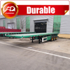2 Or 3 Axles 20ft, 40ft Container Transport Flatbed Trailer