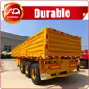 3 Axles Yellow Sidewall Semi Trailer