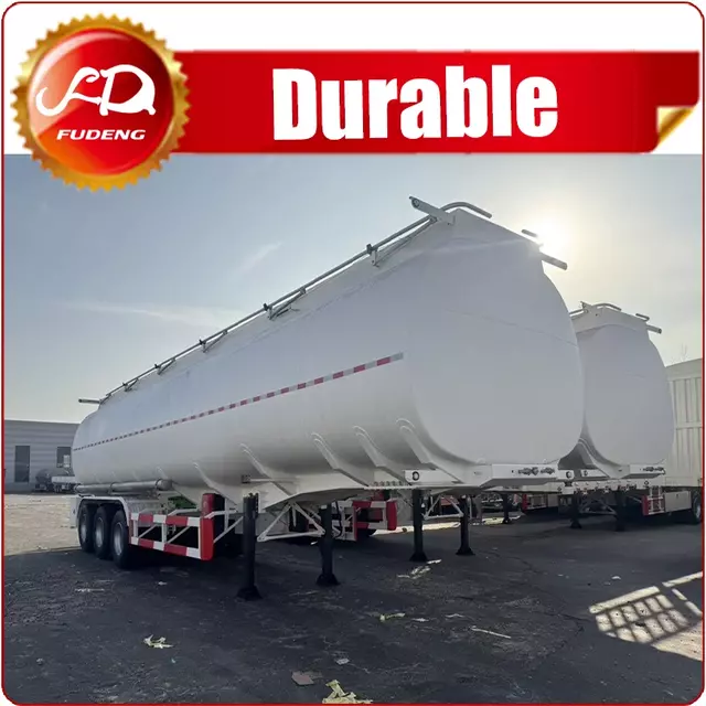 3 Axle 45000L Fuel Tanker Semi Trailer (6 Compartments) | Fuel Tanker Trailer for Africa & Middle East | Fudeng Group