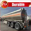 3 Axle Unpainted Aluminum Tank Trailer | Raw Finish Fuel Tank Semi Trailer Manufacturer