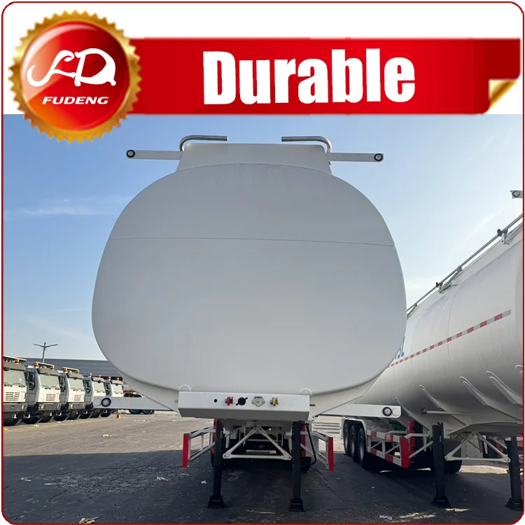 3 Axle 45000L Fuel Tanker Semi Trailer (6 Compartments) | Fuel Tanker Trailer for Africa & Middle East | Fudeng Group