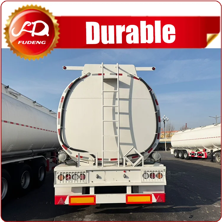 3 Axle 45000L Fuel Tanker Semi Trailer (6 Compartments) | Fuel Tanker Trailer for Africa & Middle East | Fudeng Group