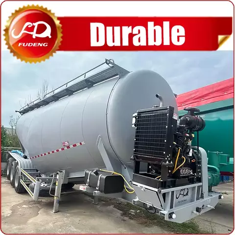 FUDENG 3 Axles Bulk Powder Tanker for Sale