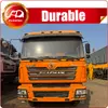Shacman Delong F3000 8×4 Orange Dump Truck 