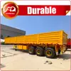 3 Axles Yellow Sidewall Semi Trailer