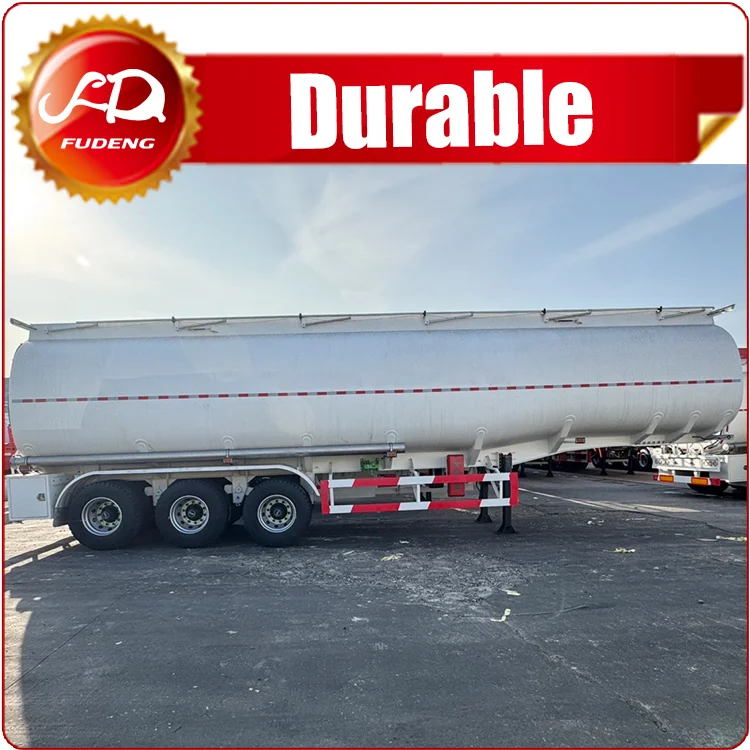 3 Axle 45000L Fuel Tanker Semi Trailer (6 Compartments) | Fuel Tanker Trailer for Africa & Middle East | Fudeng Group