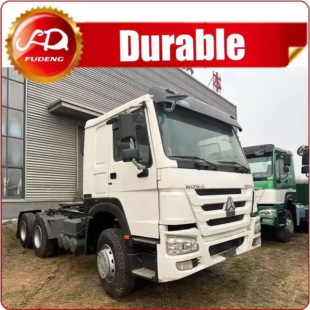 HOWO 6×4 White Tractor Truck 
