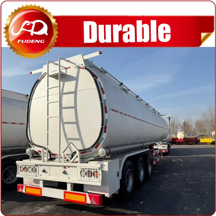 3 Axle 45000L Fuel Tanker Semi Trailer (6 Compartments) | Fuel Tanker Trailer for Africa & Middle East | Fudeng Group
