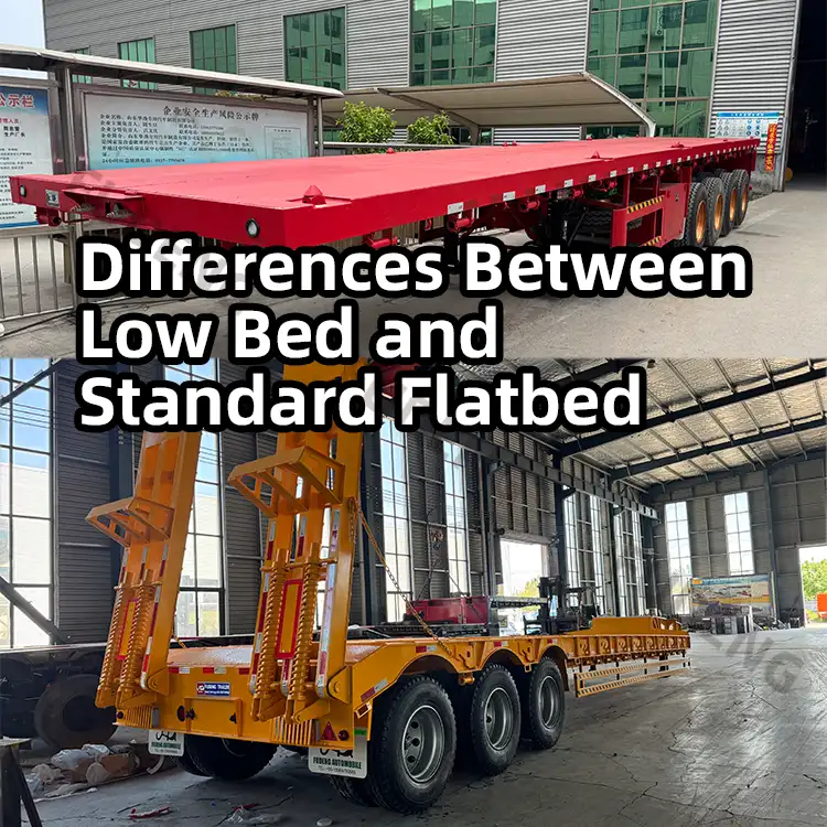 Differences Between Low Bed and Standard Flatbed