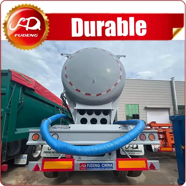 FUDENG 3 Axles Bulk Powder Tanker for Sale