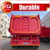 Industrial Grade 3 Axle Rear Tipping Dump Semi Trailer