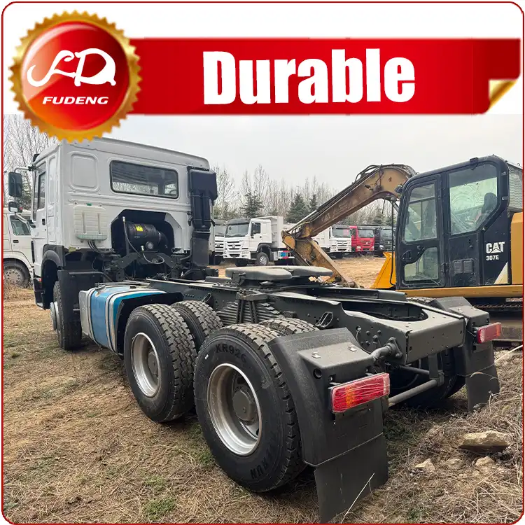 HOWO 6×4 White Tractor Truck 